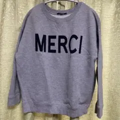 One way MERCI トレーナー グレー