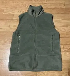 90s USA製　Lands' End Polartec フリースベスト　S