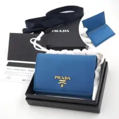 ✨新品未使用・箱保証書付き✨　PRADA カードケース　カード入れ　サフィアーノのサムネイル