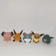 希少　クリア　ポケモン　ポケモンキッズ　指人形　平成レトロ