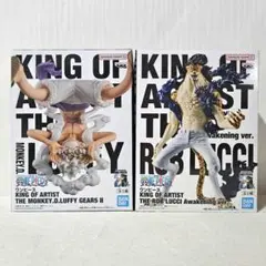 キングオブアーティスト　ニカ　5個セット 2025年最新】ワンピース ルフィ ギア5 ニカ フィギュア キング