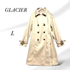 a682.グラシア /トレンチコート【L】ベージュピンク/大人カジュアル/春