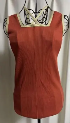 AZUL BY MOUSSY リブタンクトップ オレンジ Mサイズのサムネイル