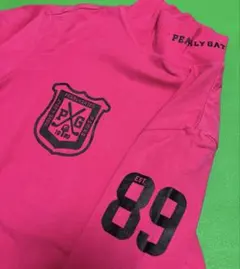 パーリーゲイツ 長袖モックネックシャツ　ハイネック　ゴルフウエア