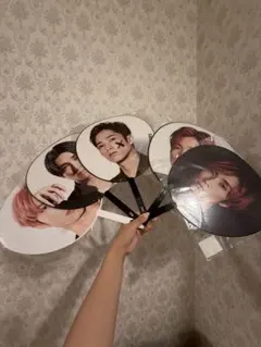 【24時間以内発送】SixTONES 田中樹 ジャンボうちわ 5枚セット