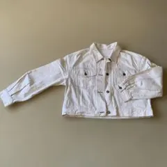 GU ホワイト デニムジャケット Gジャン