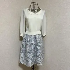 MISCH MASCH フラワープリント ドッキングワンピース