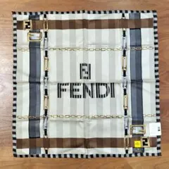 ★新品未使用FENDI スカーフ＆ハンカチ58cm×58cm