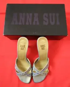 アナスイ ミュール レザーサンダル 〈 美品〉のサムネイル