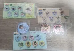 【新品未開封】くら寿司　名探偵コナン　ラバーキーホルダー　缶バッチ　他