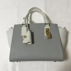 SamanthaThavasa 2way バッグ　サマンサマイン　グレー系