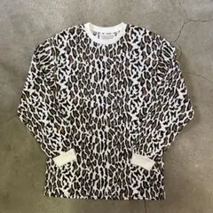 WACKO MARIA LEOPARD THERMAL SHIRT L