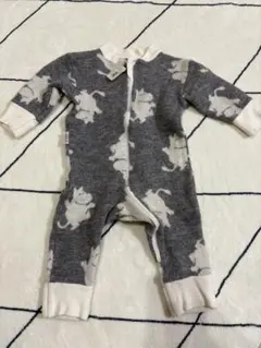 ムーミン　ウール　ロンパース　60