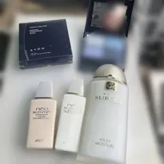 ●新1-5●エイボン　乳液　メイクアップベース　リキッドファンデ　アイシャドウ