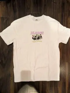 ほぼ未使用　XLARGE ホワイト Tシャツ Lサイズ グラフィックプリント