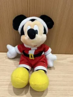 ミッキーマウス サンタぬいぐるみ 約25cm
