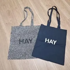 HAY トートバッグ　2つセット