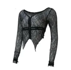 theredthread S snake laceup tops - メルカリ