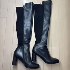 ロングブーツ ブラックのサムネイル