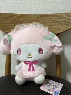 マイメロディ　しろいちごBIGぬいぐるみ