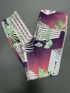M】Nike ナイキ 和柄 ランニングレギンス DRI-FIT レギンス 総柄