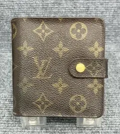 LOUIS VUITTON　二つ折り財布　モノグラム　コンパクトジップ　4552