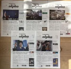 the japan times alpha英字新聞5部9/19-10/24号