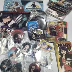 ヒロアカ 缶バッジ カード グッズ まとめ売り