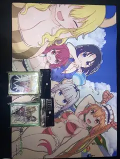 小林さんちのメイドラゴン プレイマット&スリーブ2個セット