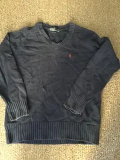 ラルフローレン　セーター　ニット　L ブラック