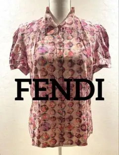 FENDIフェンディ　シルクブラウス　ホログラム　正規品のサムネイル