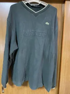 LACOSTE グリーン トレーナー
