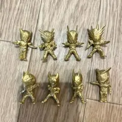 ゴールド 仮面ライダー フィギュア 8体セット