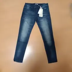 BAYFLOWレディースニットデニムパンツ　Lサイズ