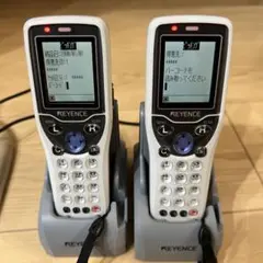 KEYENCE BT-600 ハンディターミナル 2台セット 充電器付き 業務用のサムネイル