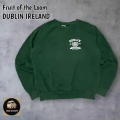 FRUIT OF THE LOOMフルーツオブザルーム企業ロゴスウェット古着のサムネイル