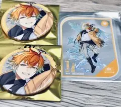 宇佐美リト 8周年 クリアカード 缶バッジ