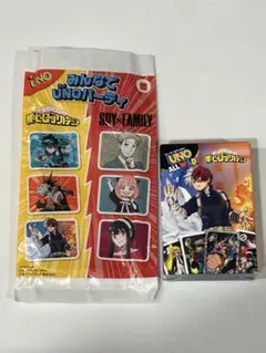 僕のヒーローアカデミア みんなでUNOパーティ マクドナルド ハッピーセット