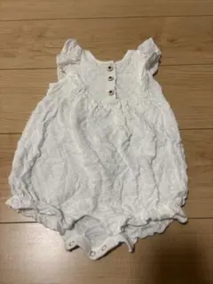 Baby GAP ホワイトロンパース 3-6ヶ月