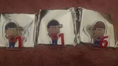 おそ松さん 渋谷マルイ アクリルバッジ 3個セット