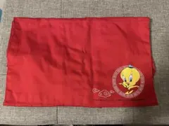Tweety Bird ミスタードーナツ コラボ エプロン　赤　レット　非売品