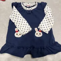 ミキハウス　チュニック　うさぎ