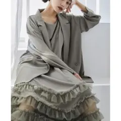 niana ジャケットセット チュールキャミドレス 2点セット