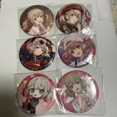 プロセカ プロジェクトセカイ グリッター缶バッジ 小豆沢こはね