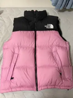 THE NORTH FACE ノースフェイス ダウンベスト ピンク×ブラック