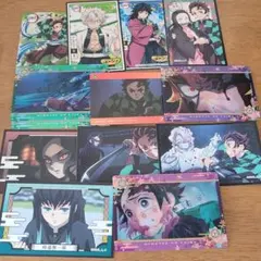 鬼滅の刃 セット シール カード 竈門炭治郎 煉獄杏寿郎