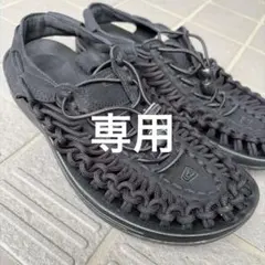 KEEN UNEEK スポーツサンダル ブラックのサムネイル