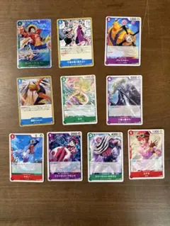 ワンピース トレーディングカード セット　10枚セット
