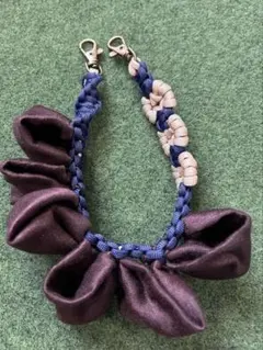 スマホショルダーストラップ フリル付