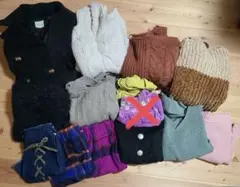 レディース服 平成ギャル ブランド 秋服 冬服 まとめ売り 13枚セット